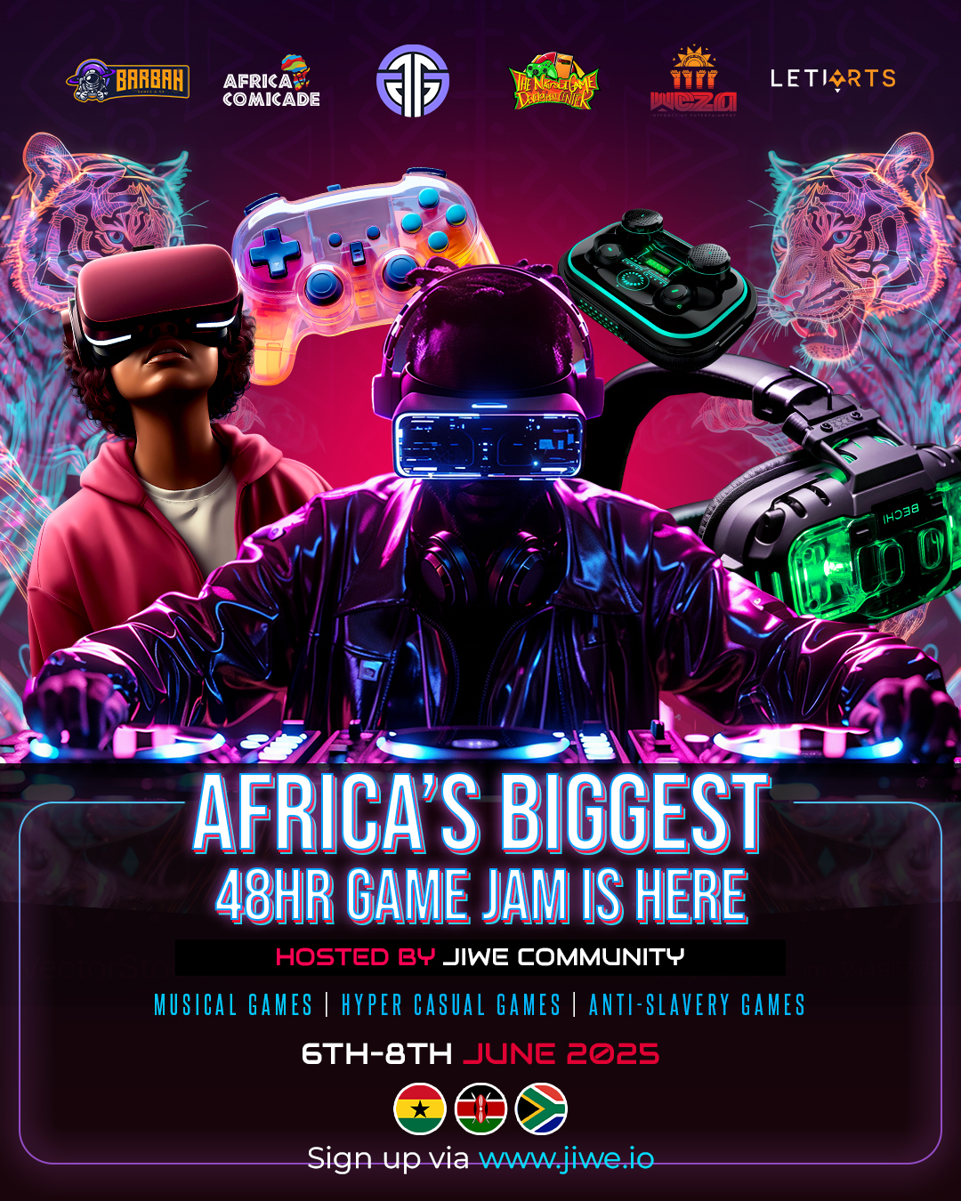 Jiwe Community 48hr Game Jam artwork