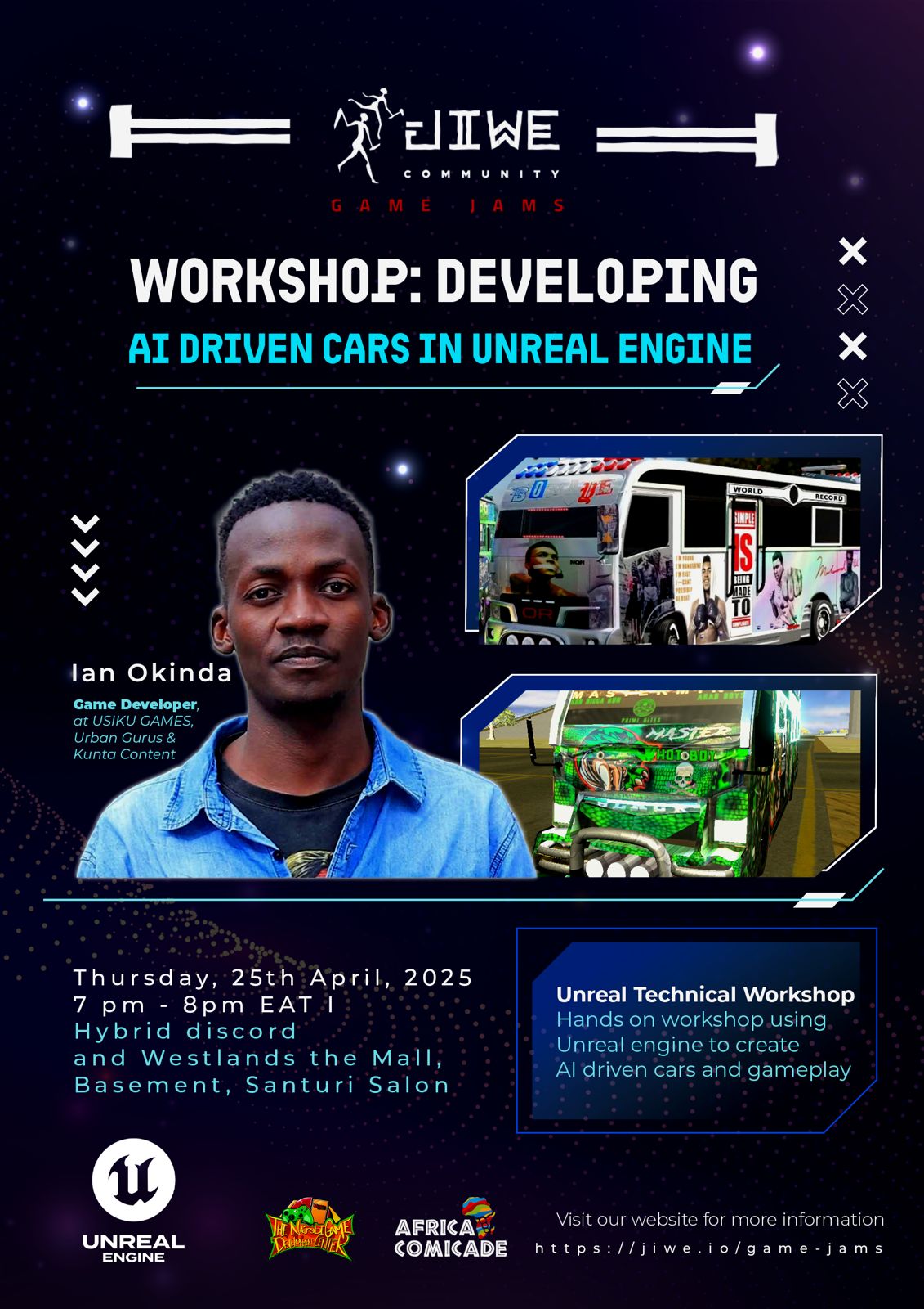 Workshop: Developing AI-Driven Cars in Unreal Engine artwork