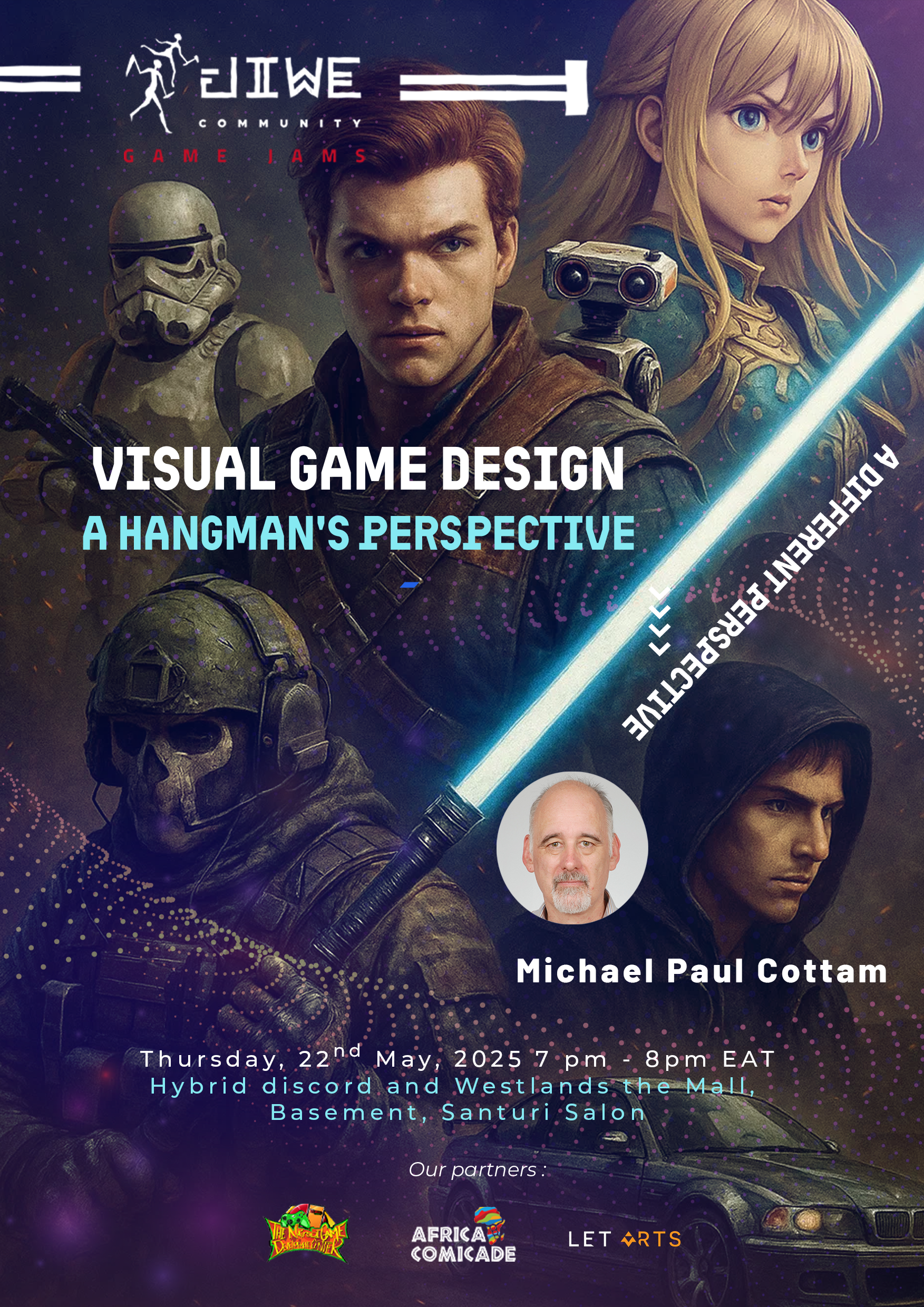 Workshop: Visual Game Design – A Hangman’s Perspective artwork